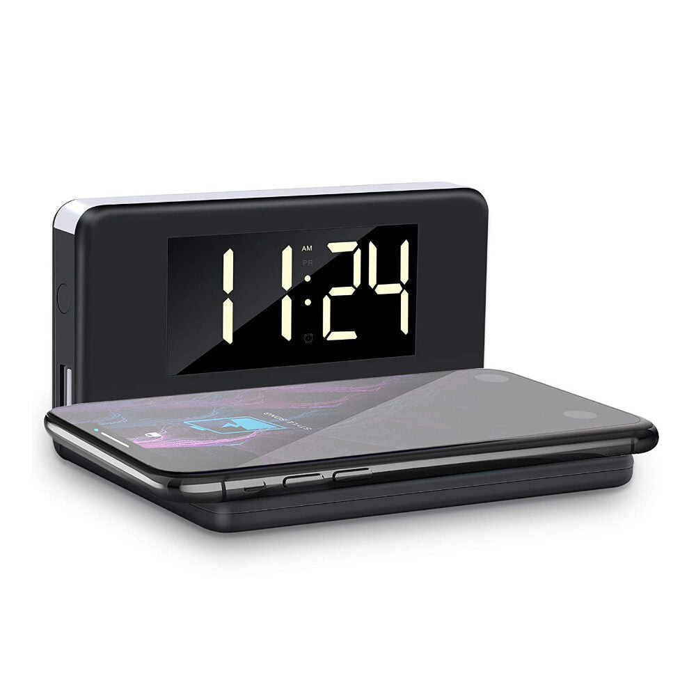 Wireless Alarm Clock & Phone Charger