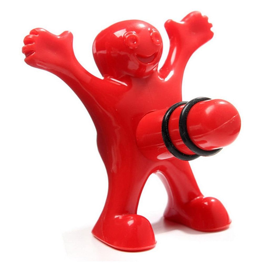 Happy Man Corkscrew - Bottle Opener, & Wine Stopper Set