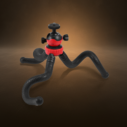 Flexible Tripod - Smartphone & camera holder with Bluetooth remote