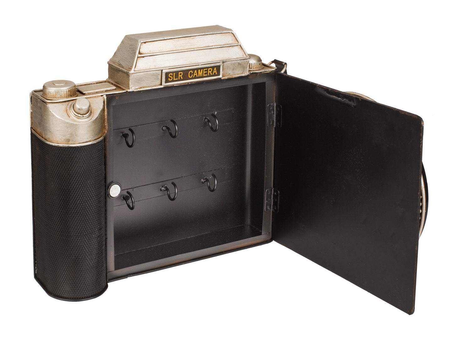 Metal key Holder with clock - Camera