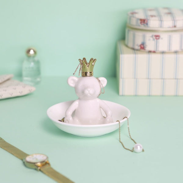 Porcelain Jewellery Holder - The King - 10cm