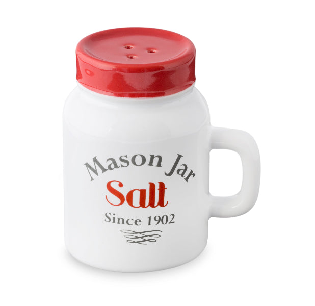 Rustic Mason Jar Salt & Pepper Shaker Set