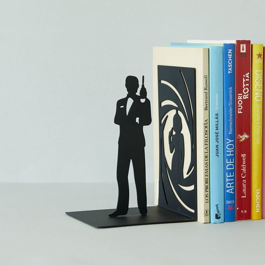Bookend - Secret Agent - Black