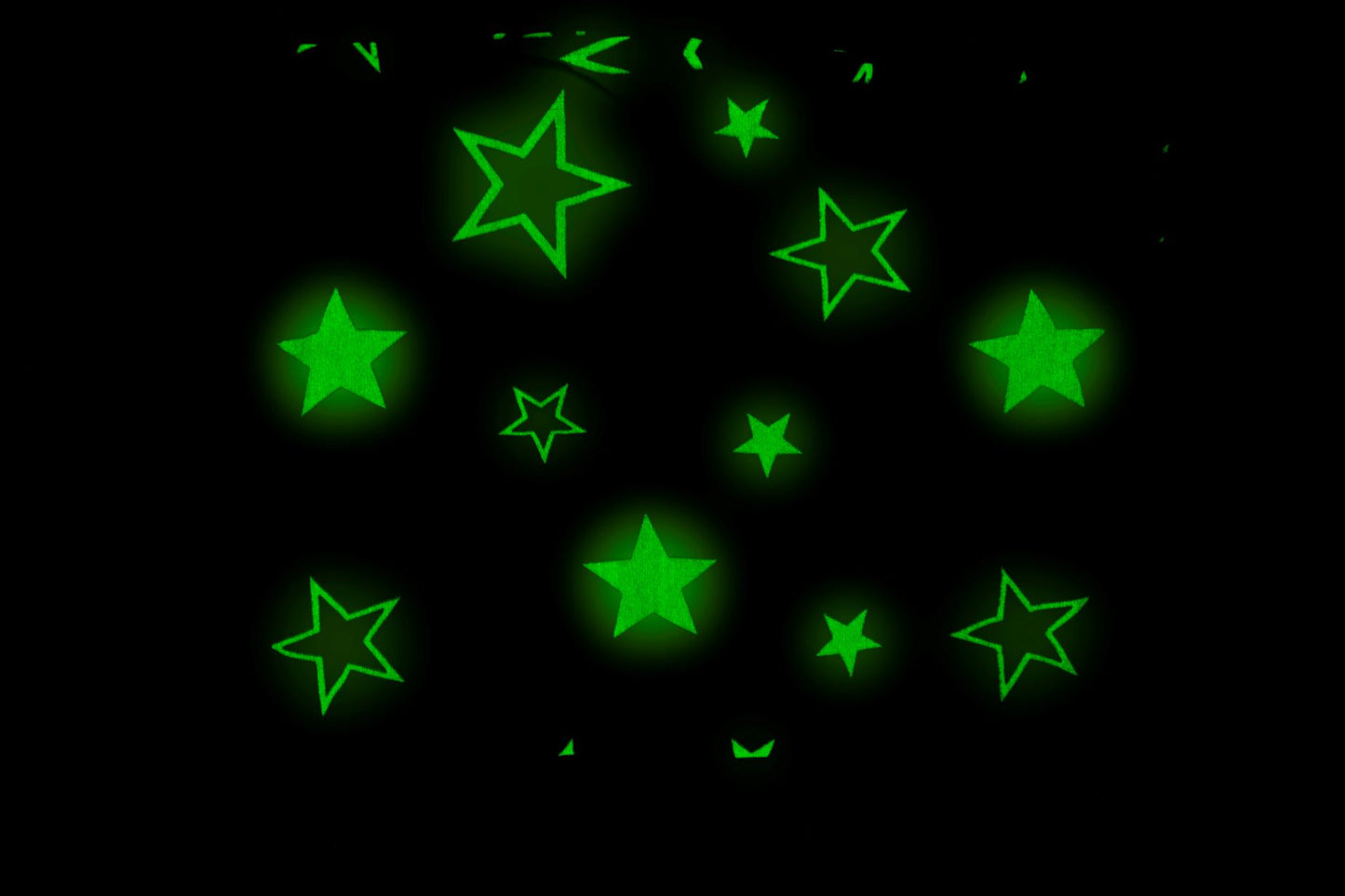 Glow in the Dark Stars - Polar Fleece Blanket - 135 x 173cm