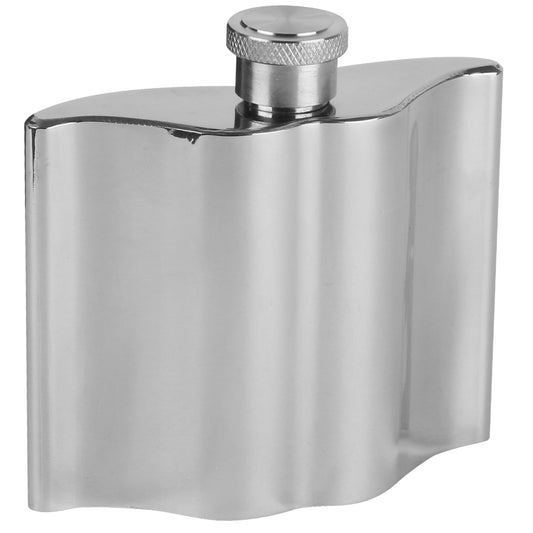 Liquor Flask - Moustache Hip Flask