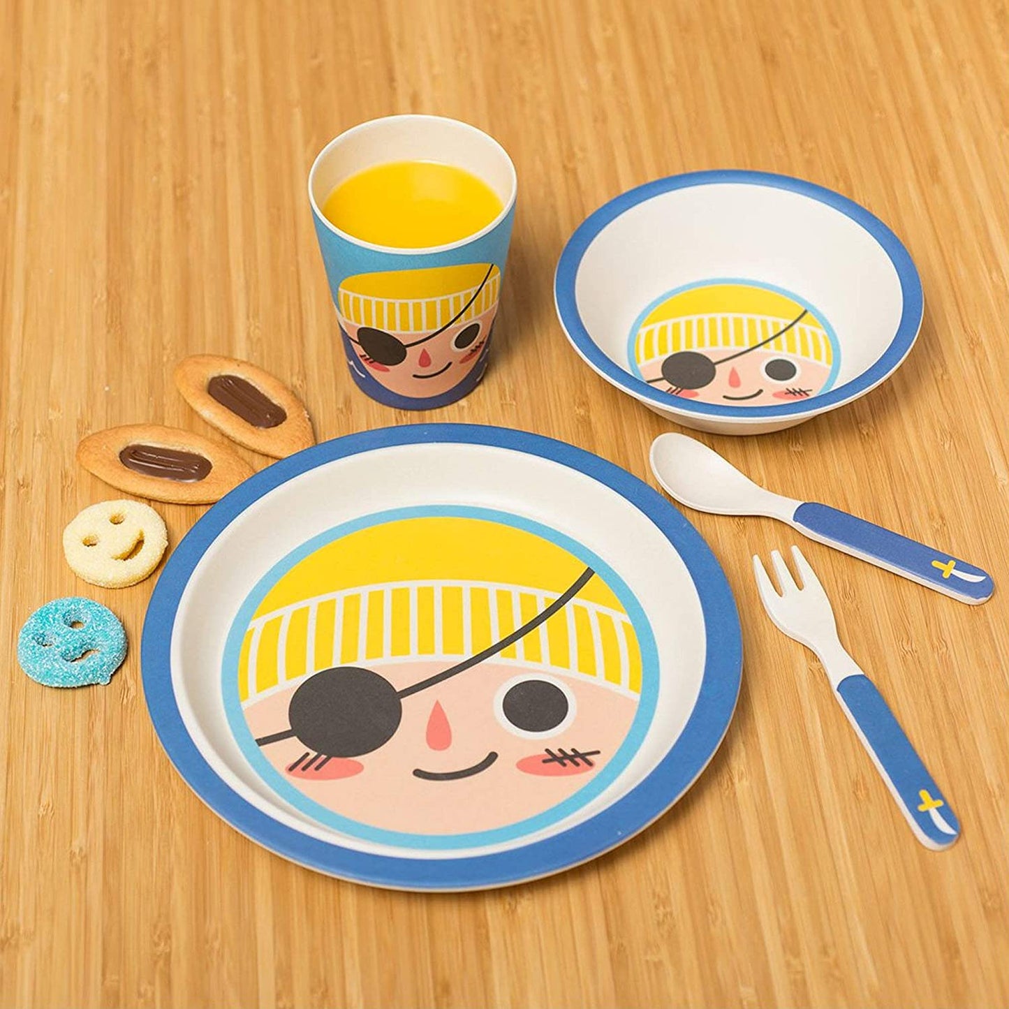 5 Piece Kid's Meal Set - Bamboo Box