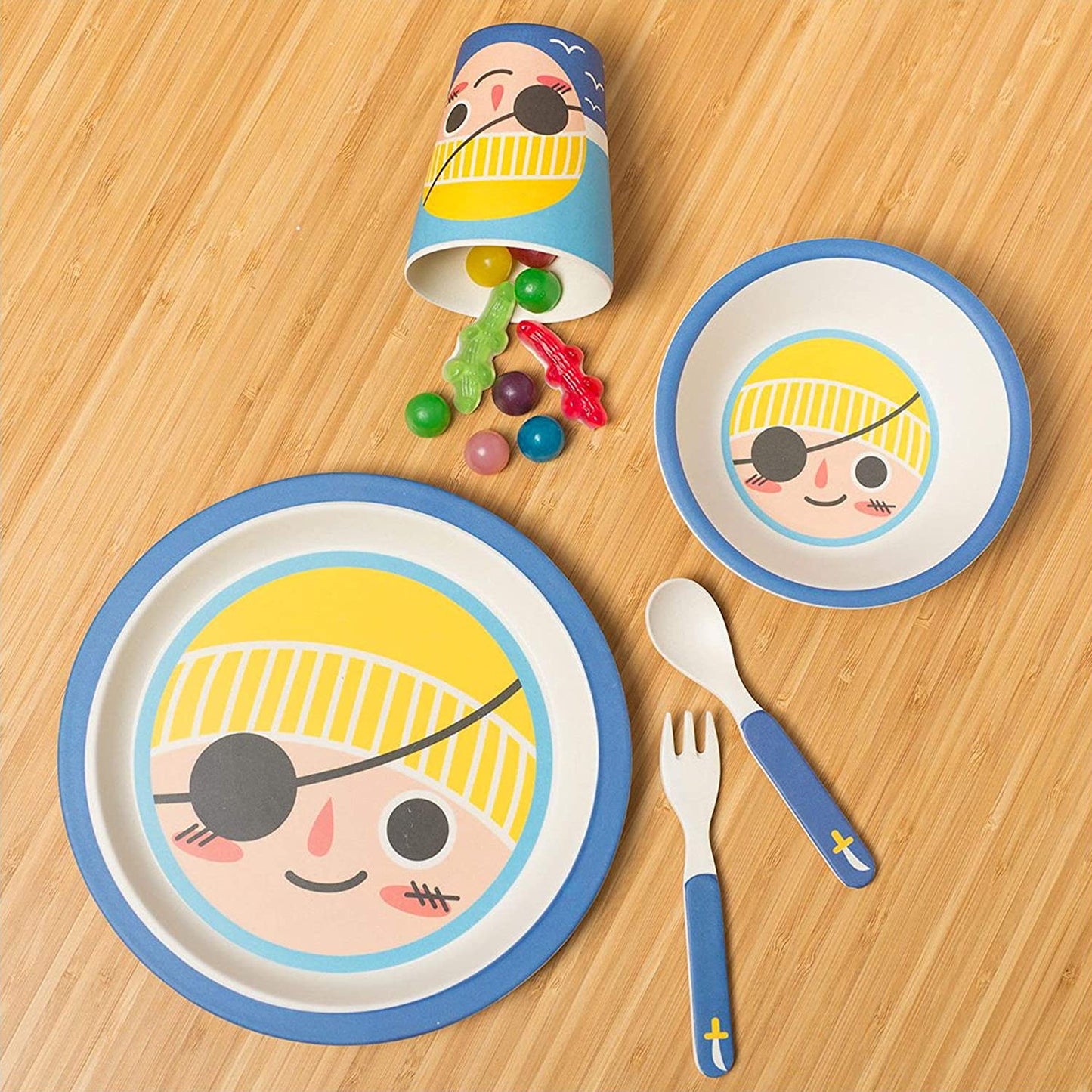 5 Piece Kid's Meal Set - Bamboo Box