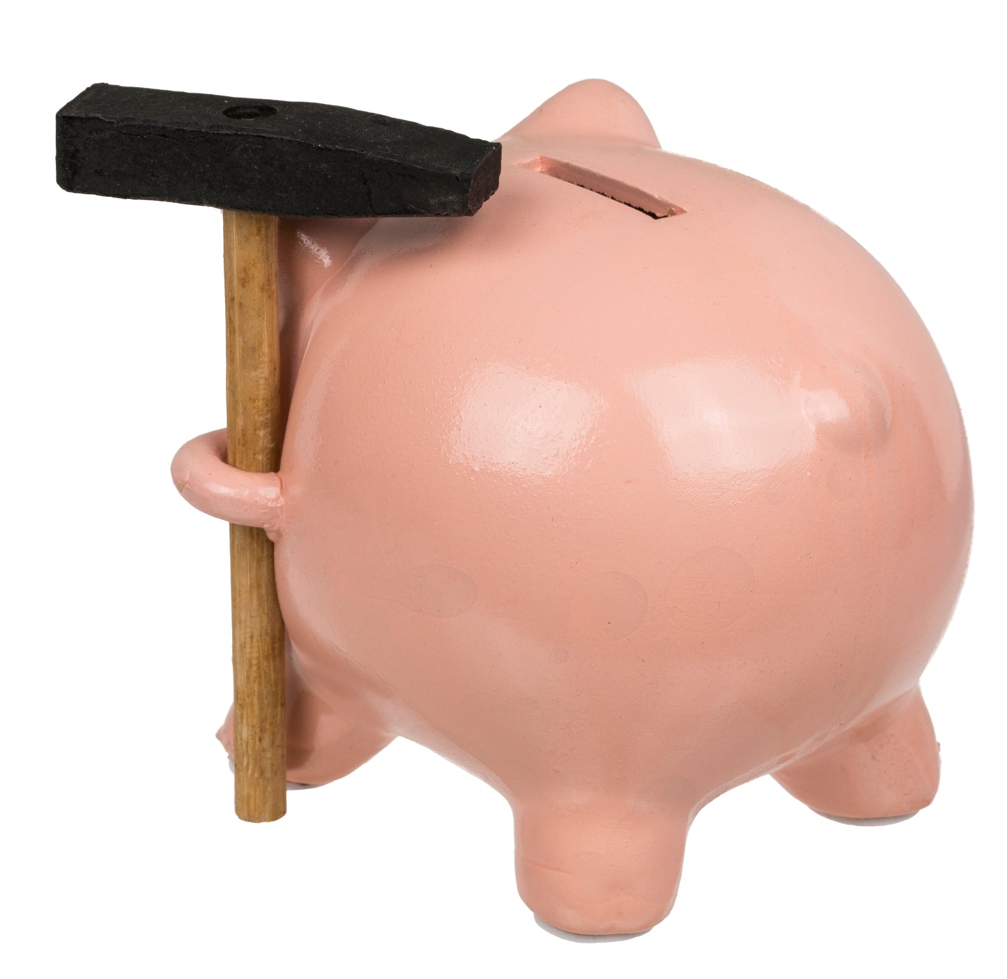Money Box - Vintage Piggy Bank with Hammer