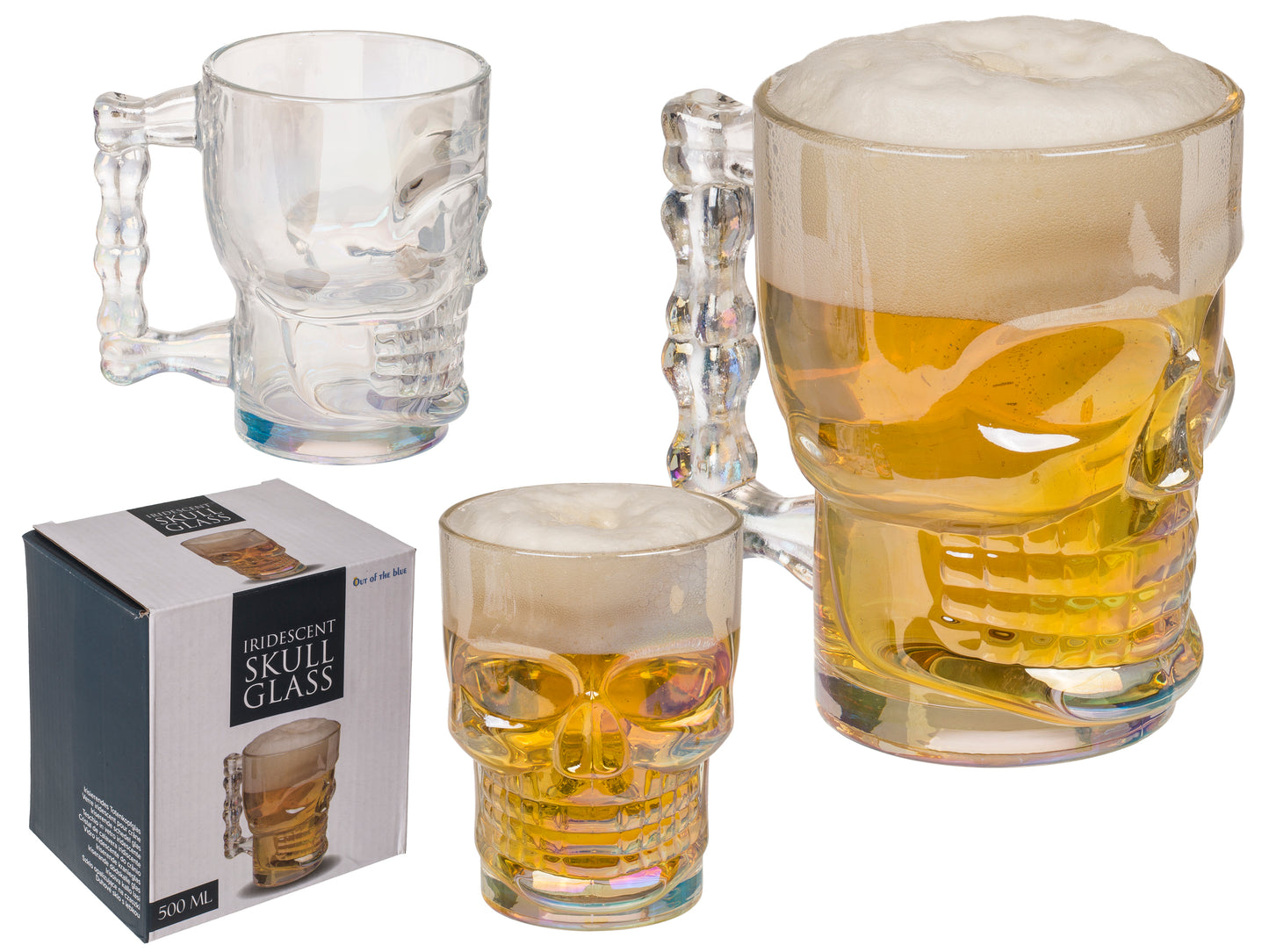 Skull Beer Mug - Beer Jug 500ml