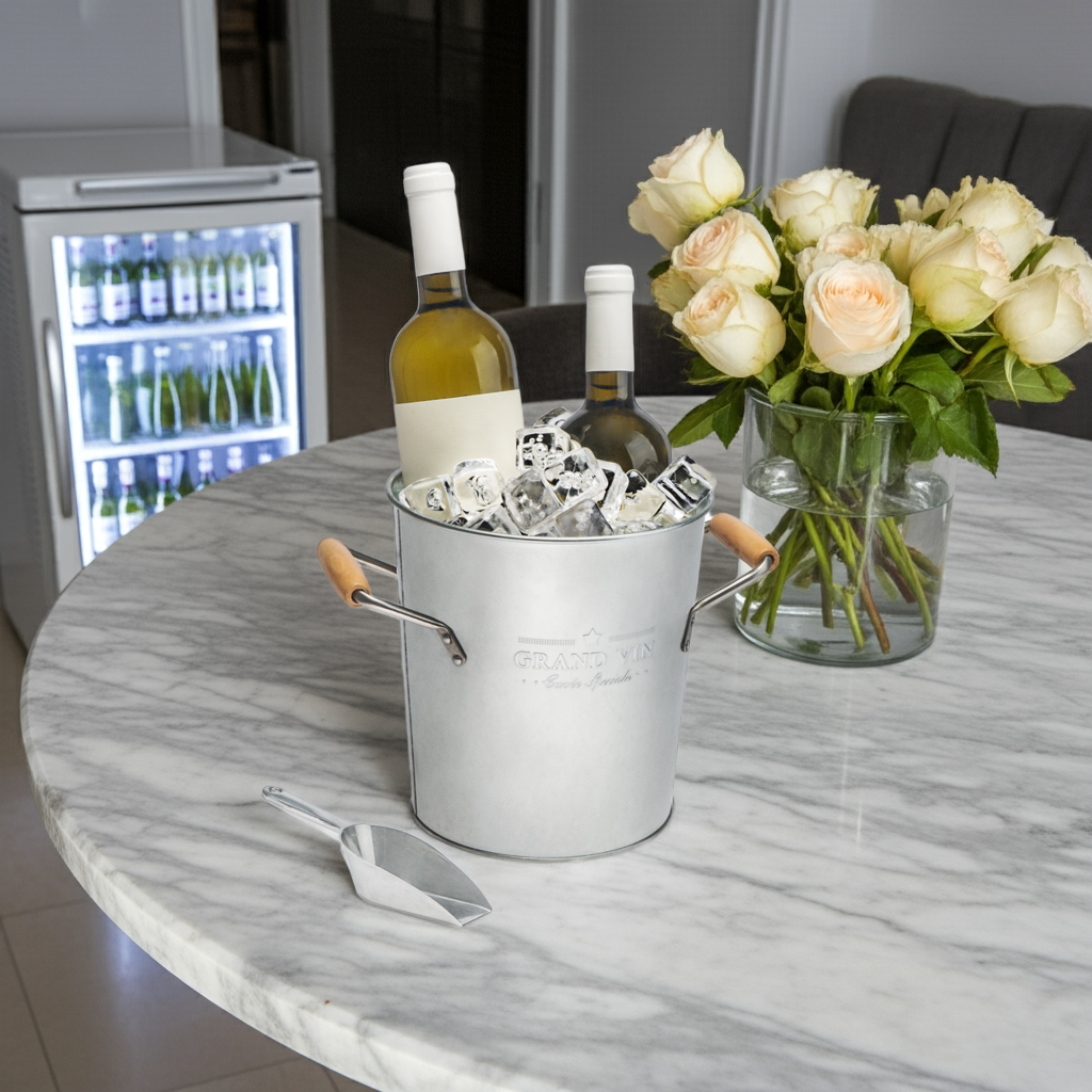Wine Cooler & Ice Bucket Grand Vin Metal
