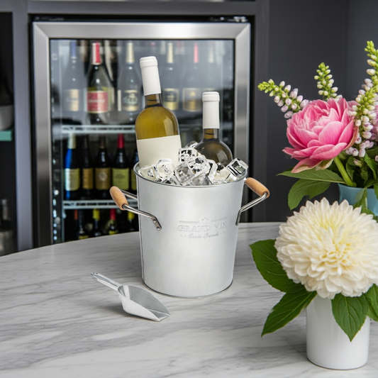 Wine Cooler & Ice Bucket Grand Vin Metal