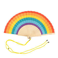 Folding Handheld Wooden Fan