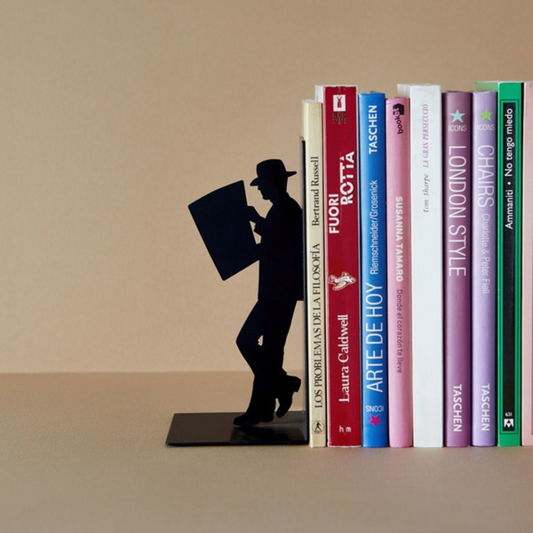 Bookend The Reader black