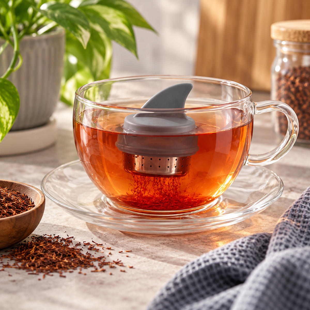 Sharky Tea Infuser – Shark-Shaped Tea Strainer