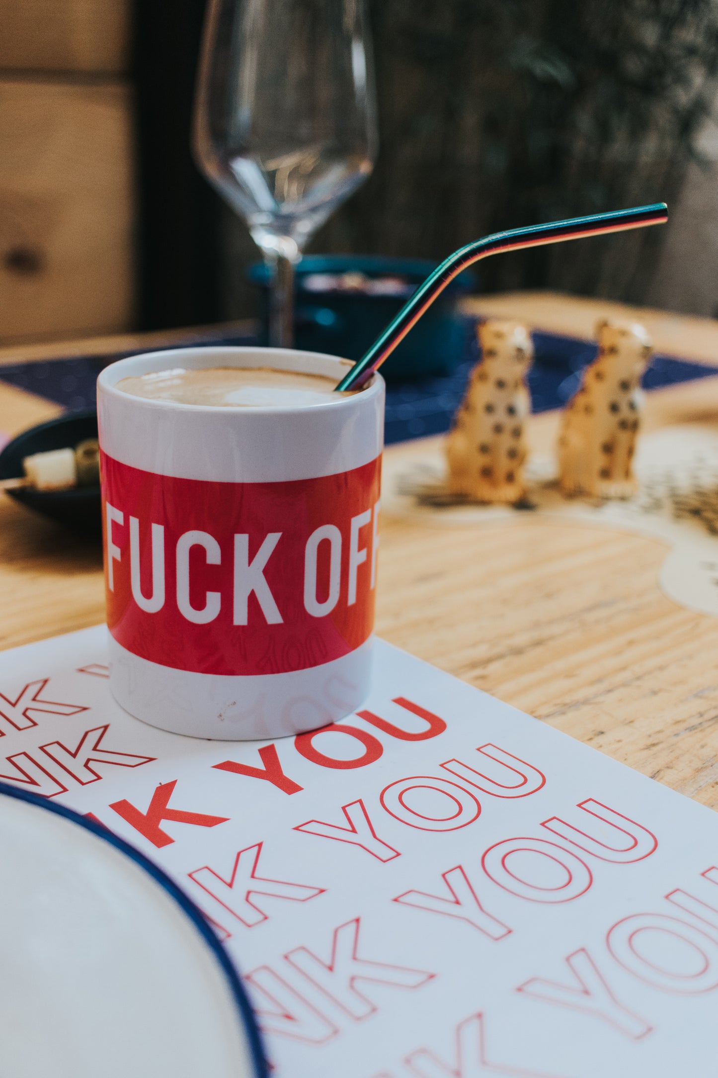 Ceramic Coffee Mug - "F%$k Off"