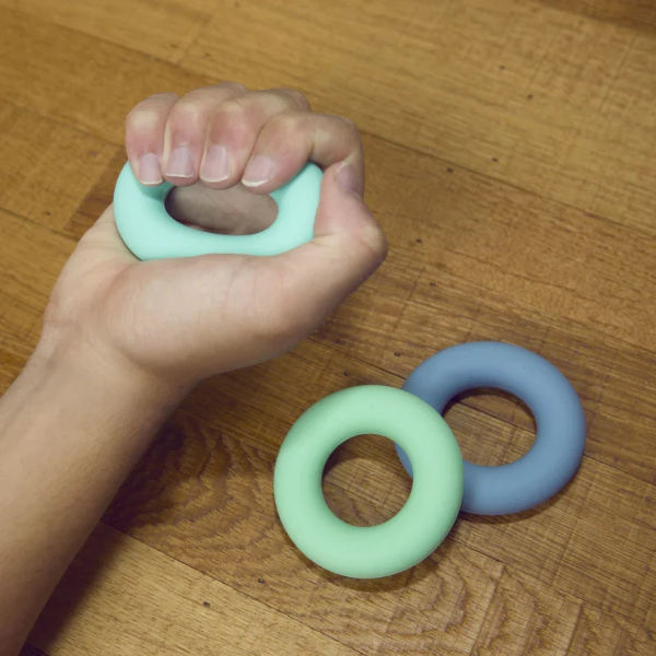 Hand Grip Strengthener Rings – Set of 3 Resistance Rings