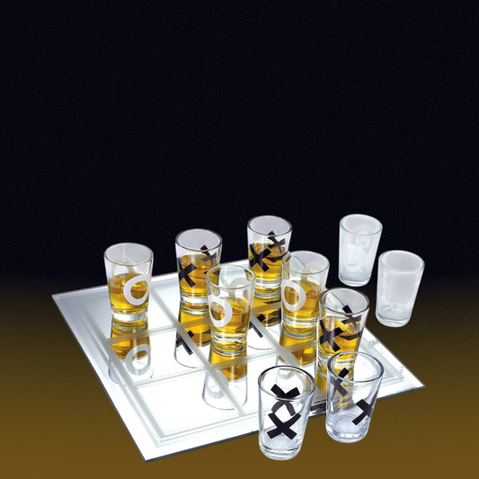 Drinking Tic-Tac-Toe game