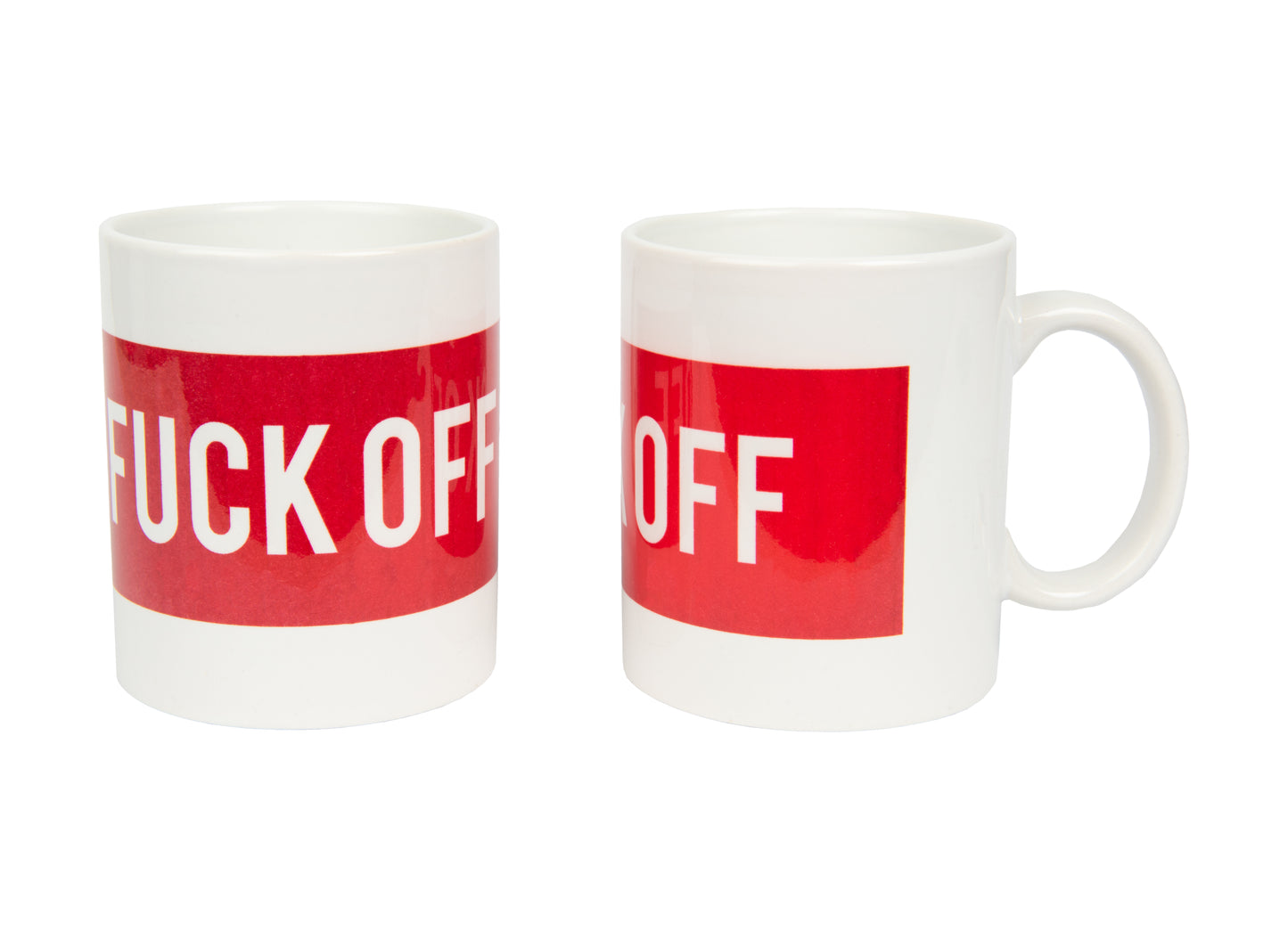Ceramic Coffee Mug - "F%$k Off"
