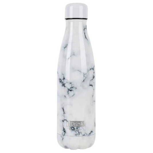 Thermal bottle 500ml Marble White