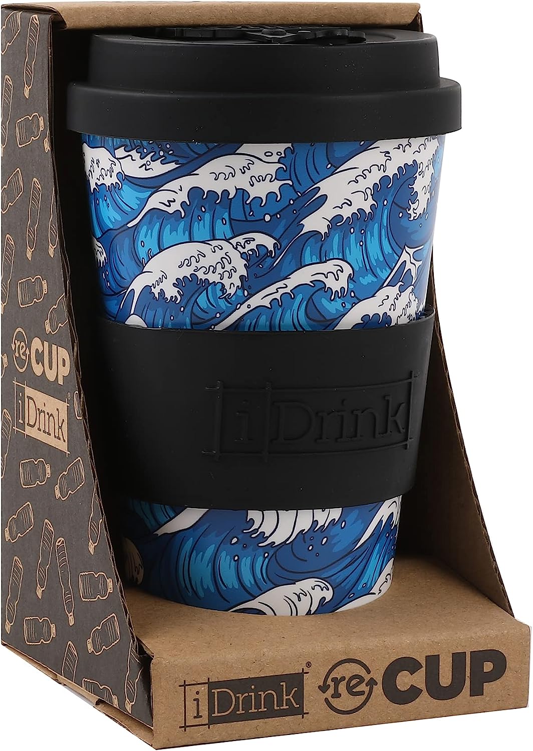 RPET cup 435 ml WAVE
