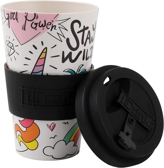 RPET Coffee Cup 435 ml UNICORN