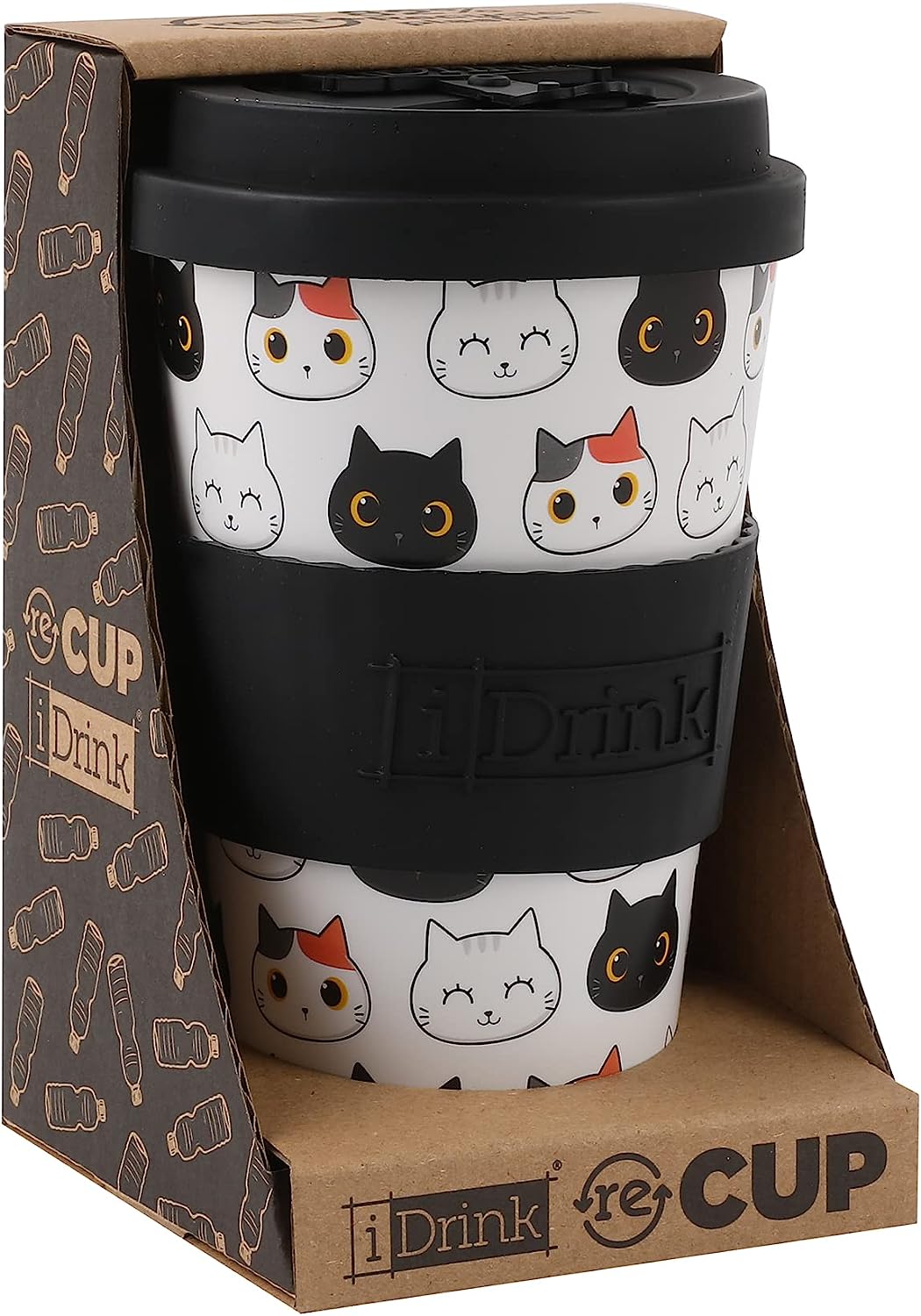 RPET cup 435 ml CATS
