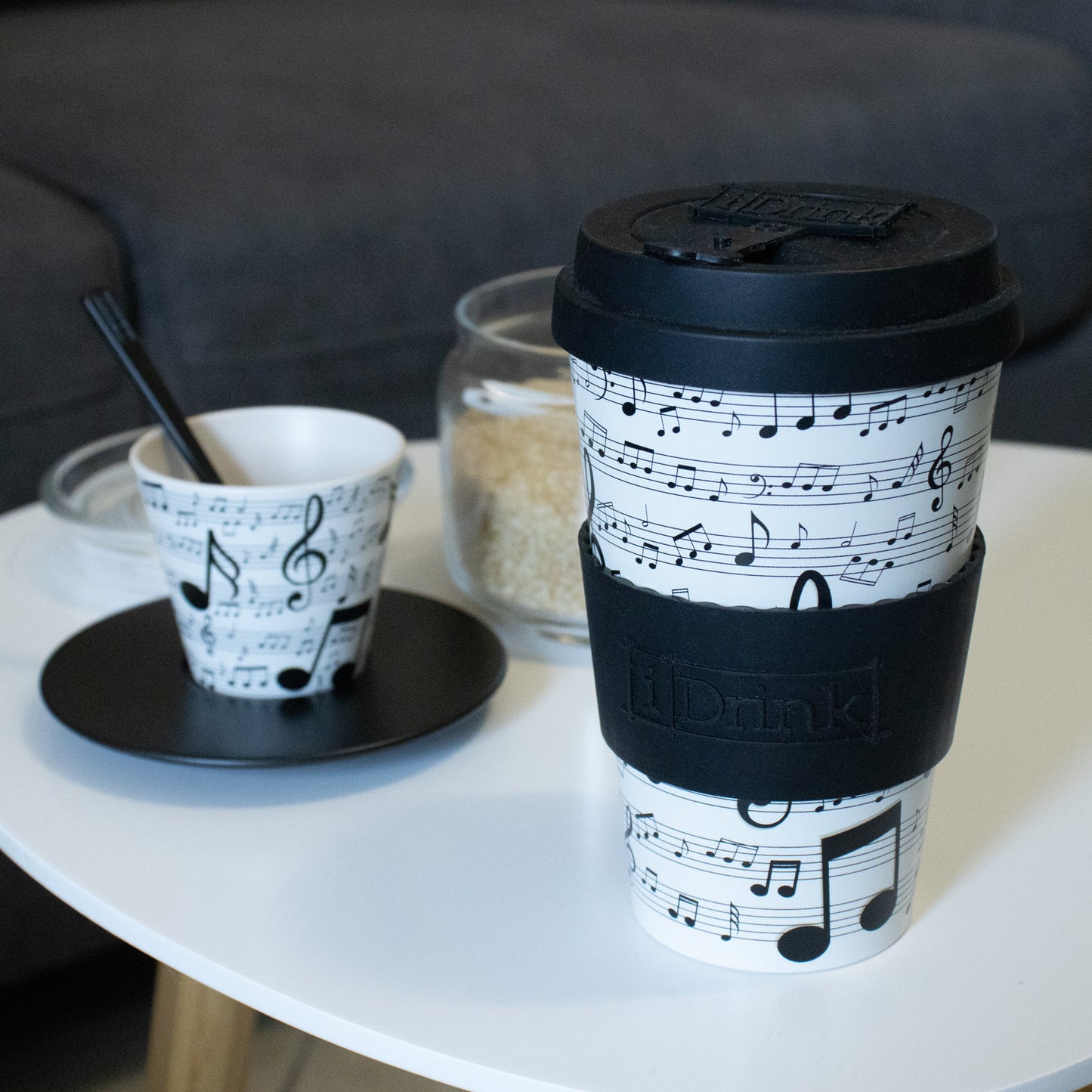 RPET Coffee Cup 435 ml Music
