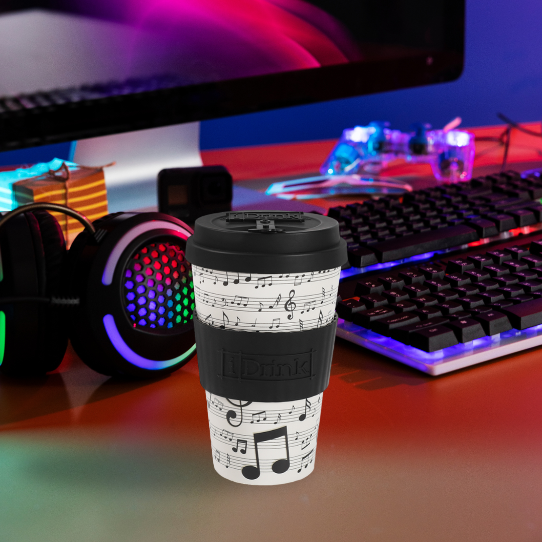 RPET Coffee Cup 435 ml Music