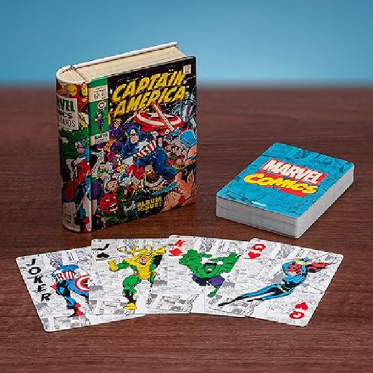 Marvel Comic Book Playing Cards