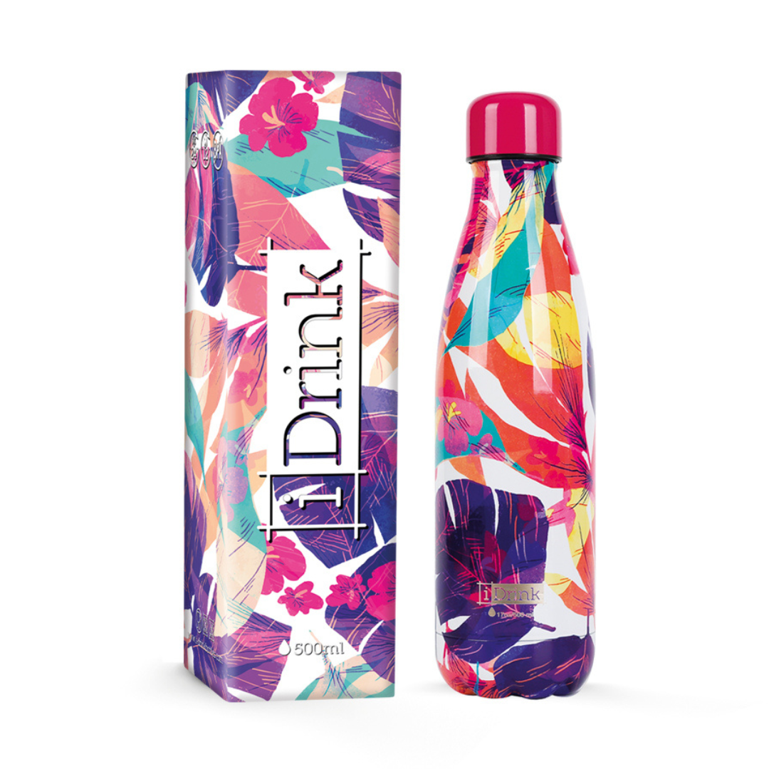 Thermal bottle 500ml Flowers