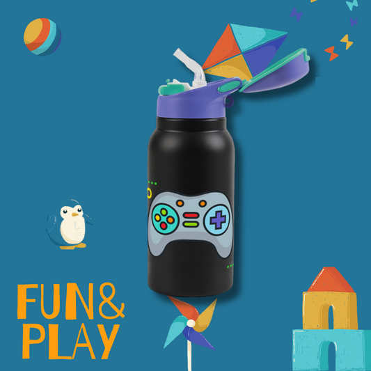 Thermal Bottle Let's Play with Foldable Cap - 350 ml