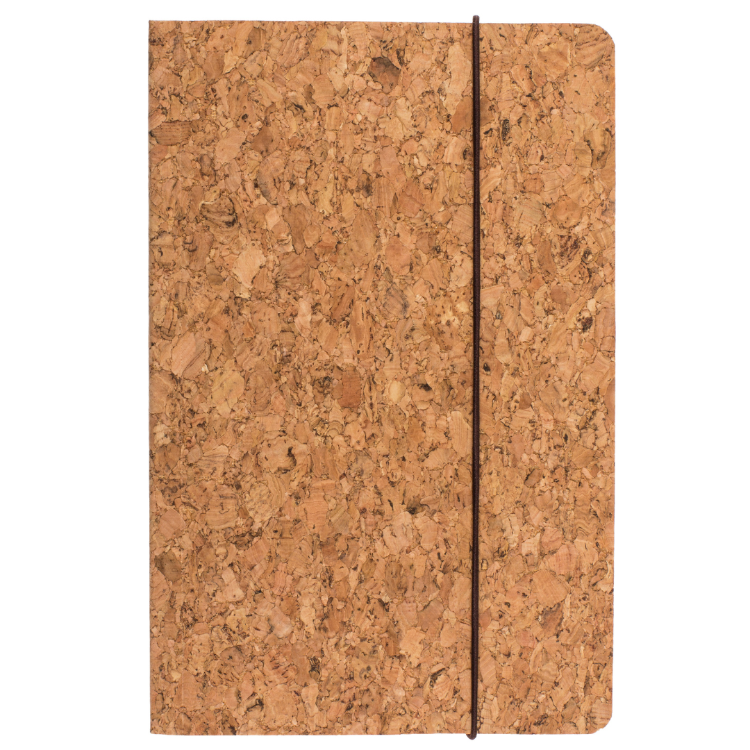 Cork Kraft Notebook - 60 Pages - Unlined