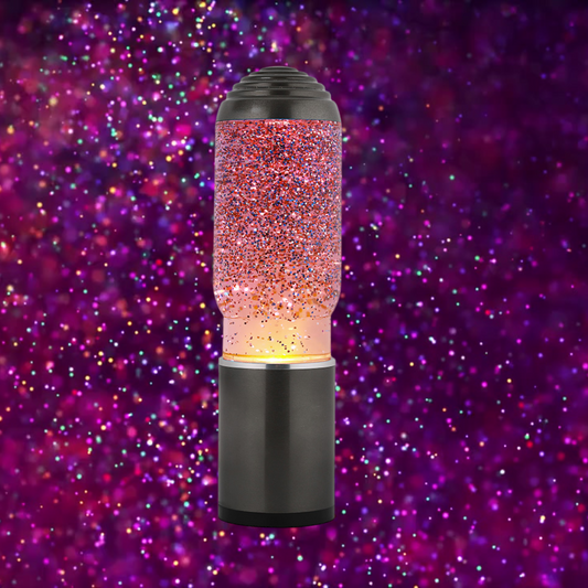 ADA LAMP with Dark Grey Base and Glitter