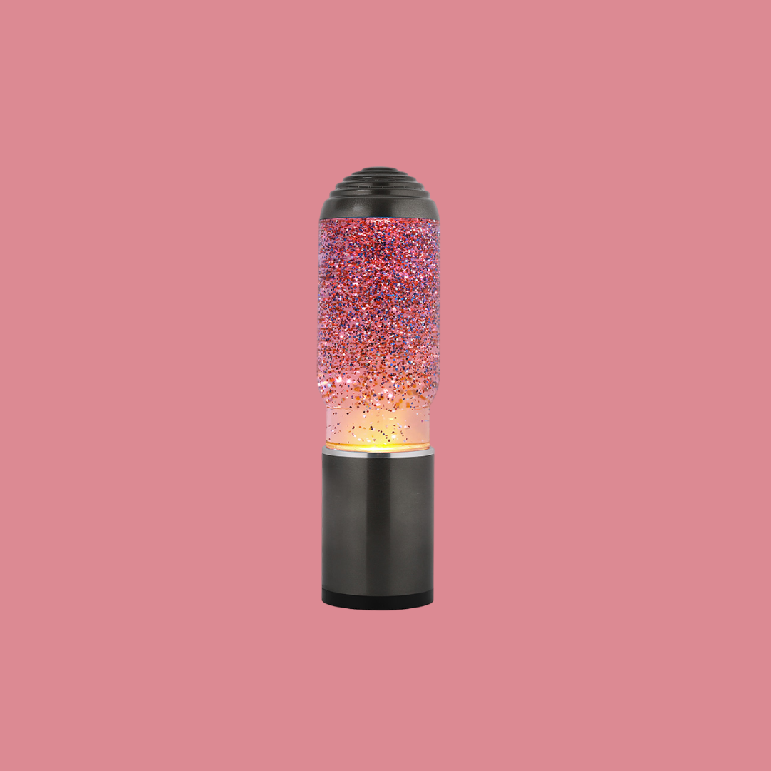 ADA LAMP with Dark Grey Base and Glitter