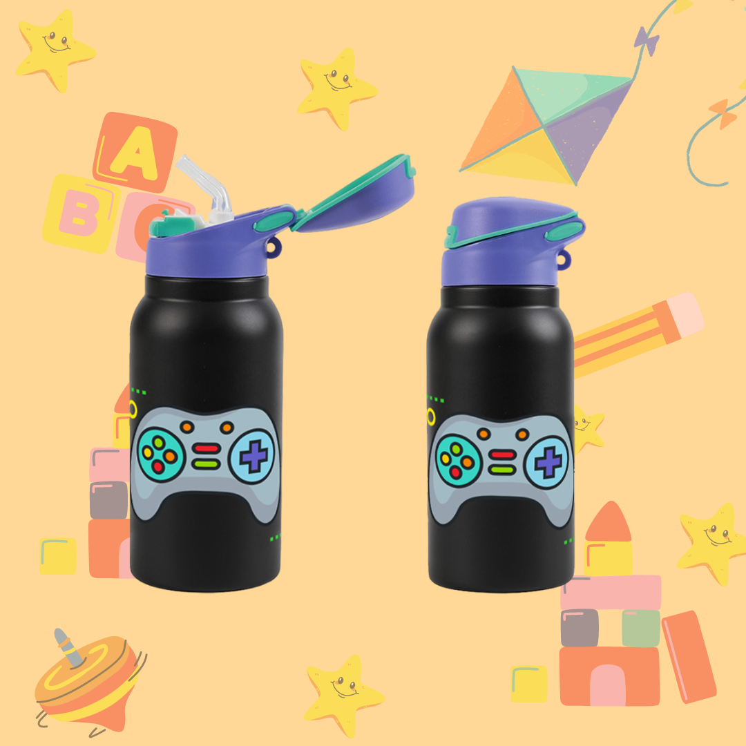 Thermal Bottle Let's Play with Foldable Cap - 350 ml