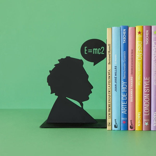 Bookend - Einstein- Black