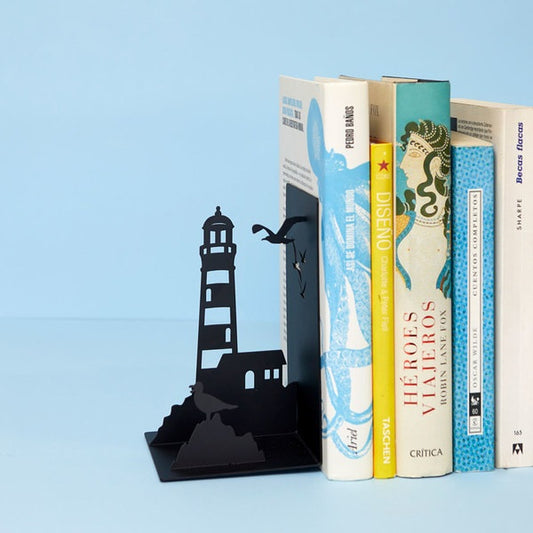 Bookend Lighthouse black