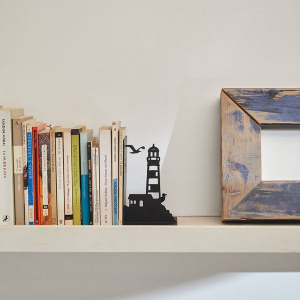 Bookend Lighthouse black