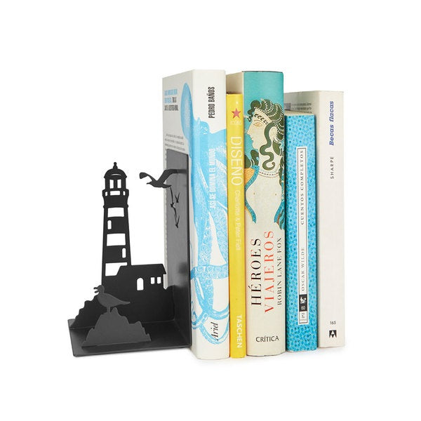Bookend Lighthouse black