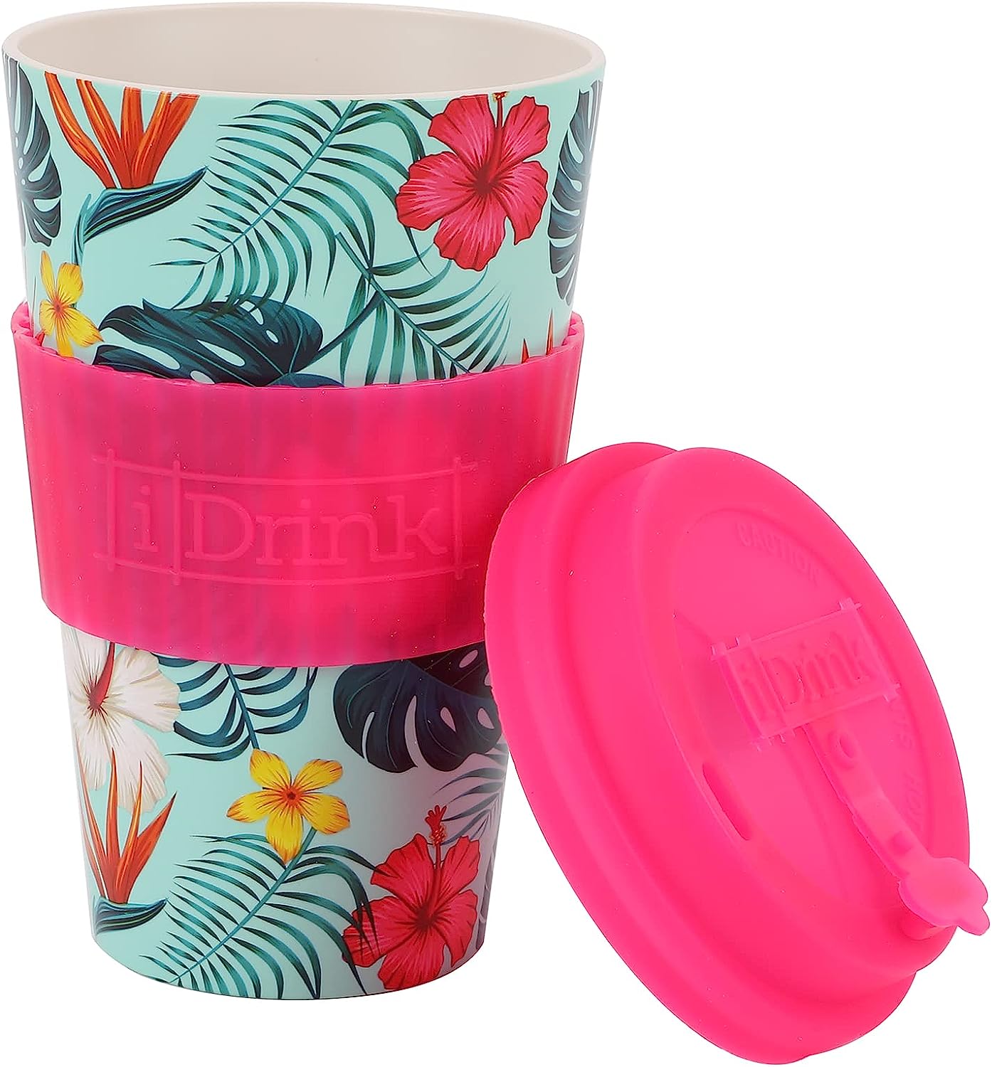 RPET cup 435 ml TROPICAL