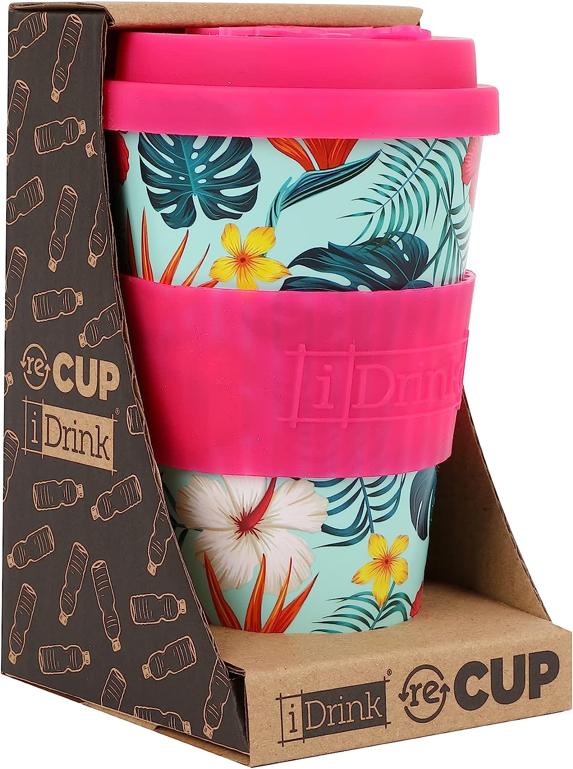RPET cup 435 ml TROPICAL