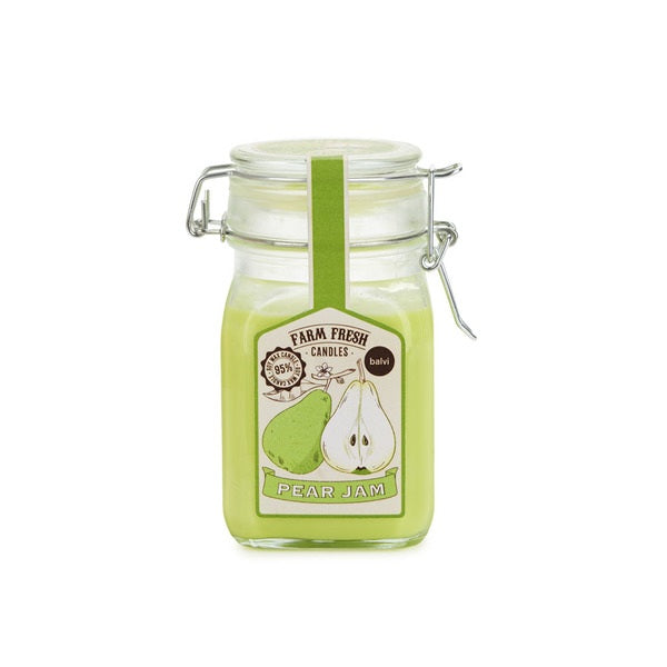 Farm Fresh Fruit Soy Candle in Glass Mason Jar Fresh Fruity Candle