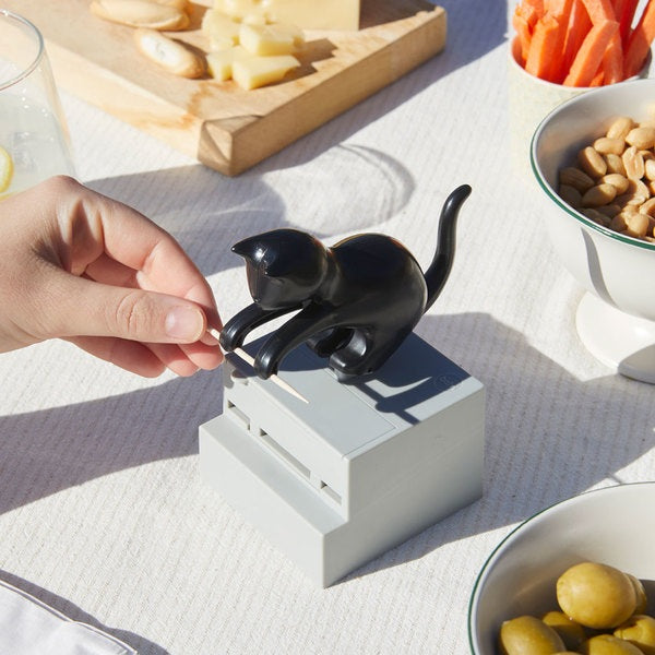 Toothpick Holder & Dispenser - Frisky Cat