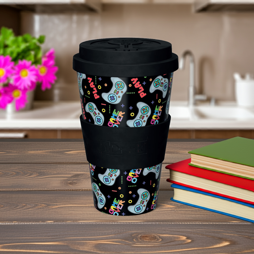 RPET Coffee Cup 435 ml Let's Play