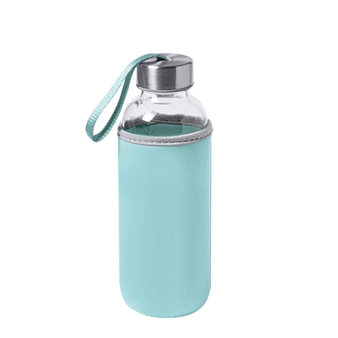 Borosilicate Bottle 500ml With Black Cover in Neoprene