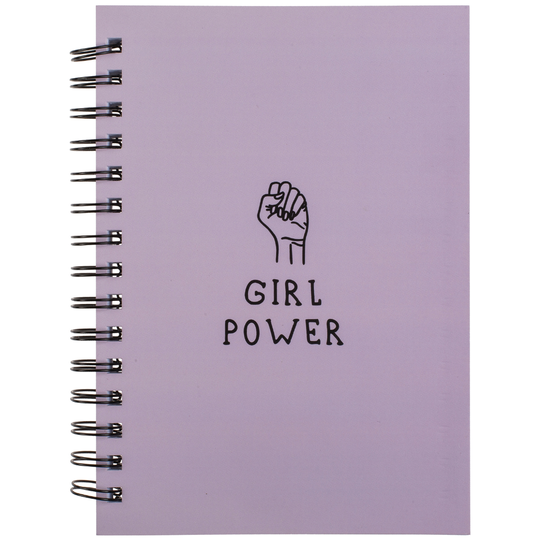 Pastel A5 Spiral Bound Notebook - 107 Pages (Assorted)