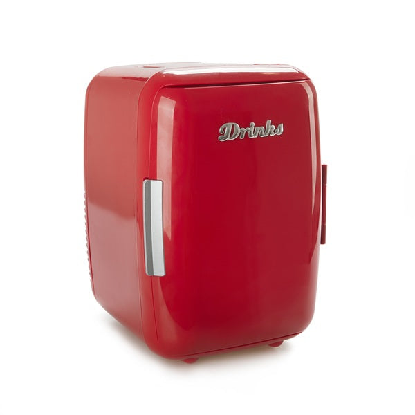 Balvi Retro Mini Drinks Fridge - Drinks Cooler