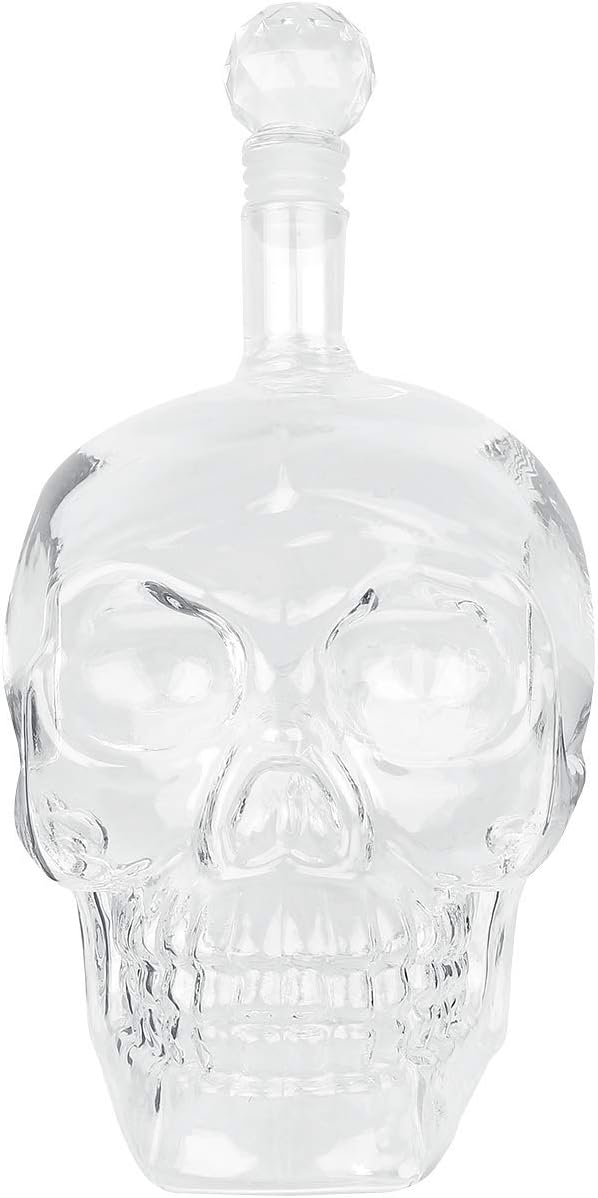 Liquor Decanter - Skull - 1 Litre