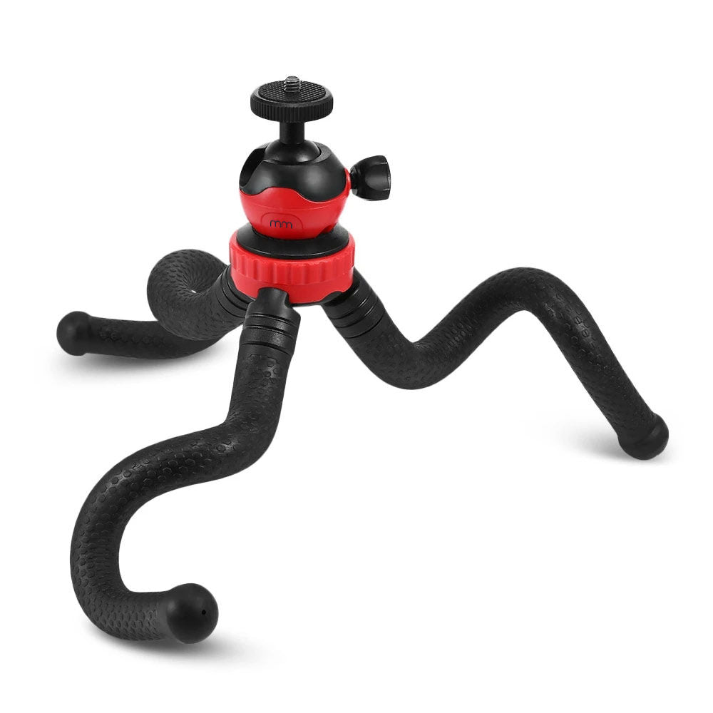 Flexible Tripod - Smartphone & camera holder with Bluetooth remote
