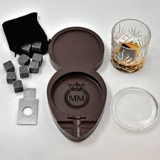 Whisky & Cigar Tray Set